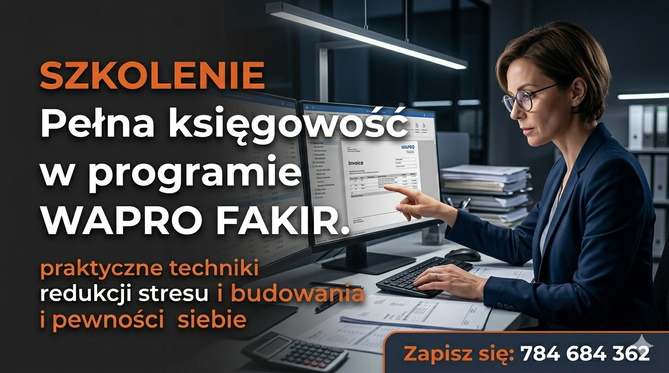 Pełna księgowość w programie Wapro Fakir.