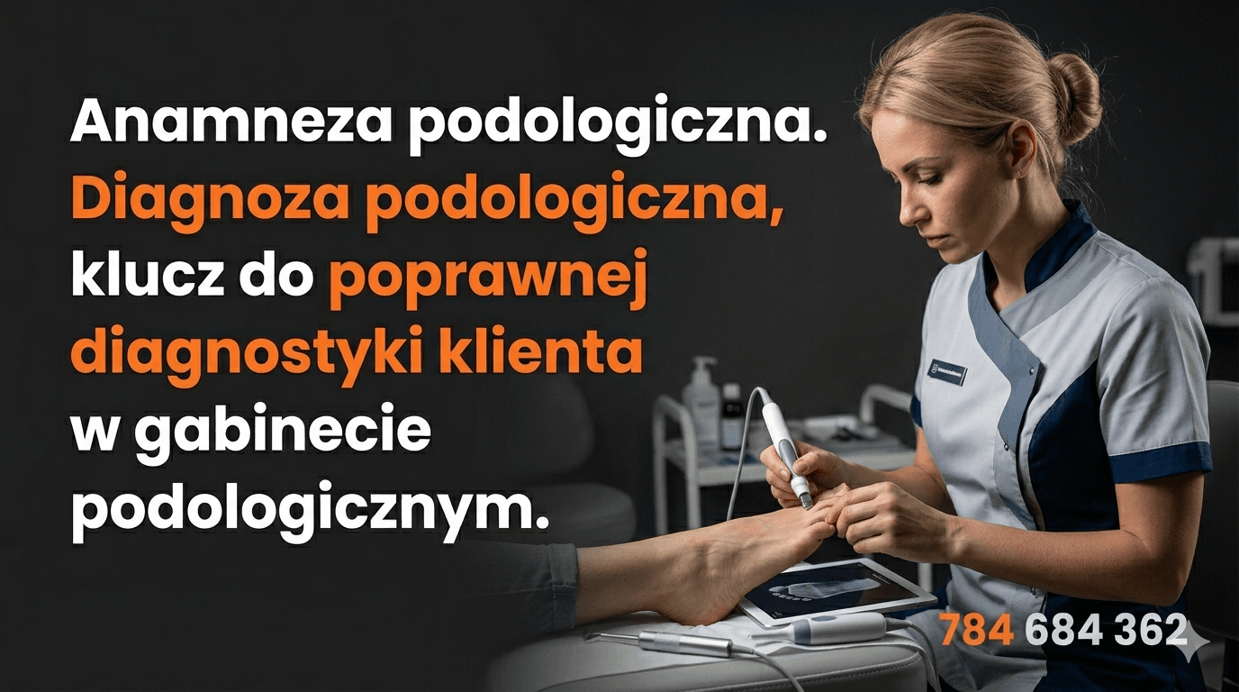 Anamneza podologiczna. Diagnoza podologiczna, klucz do poprawnej diagnostyki klienta w gabinecie podologicznym. Szkolenie z Moniką Napiórkowską (Akademia OdNova).