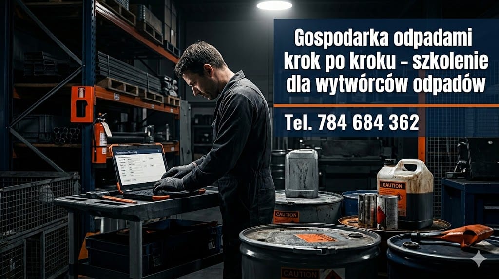 Gospodarka odpadami krok po kroku – szkolenie dla wytwórców odpadów