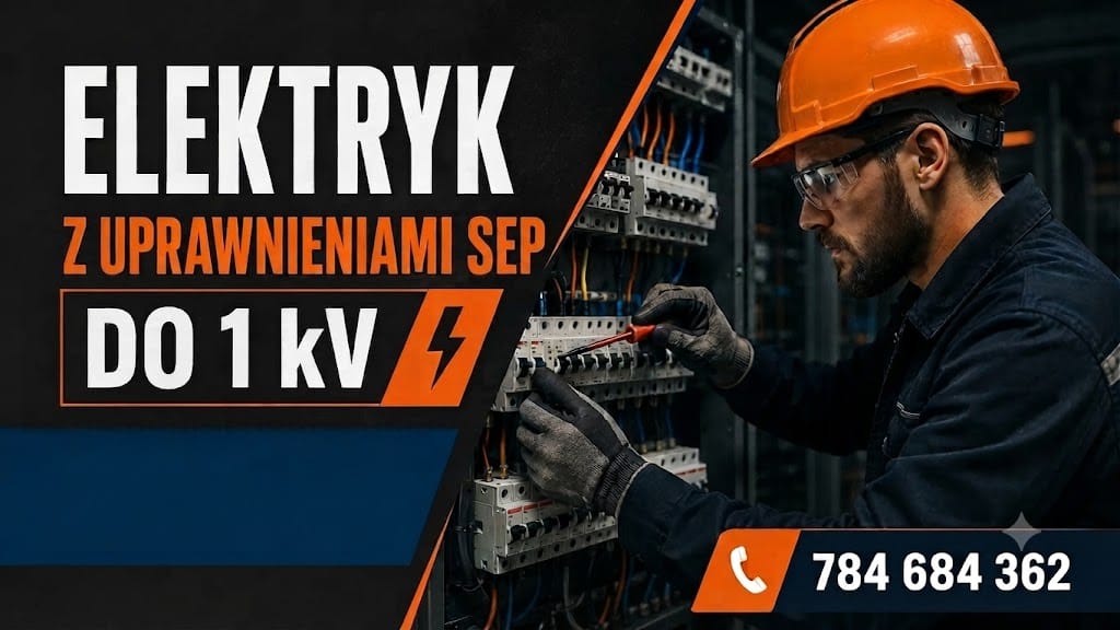 Elektryk z uprawnieniami SEP do 1 kV